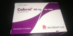 لماذا يستخدم دواء cabral 400 mg