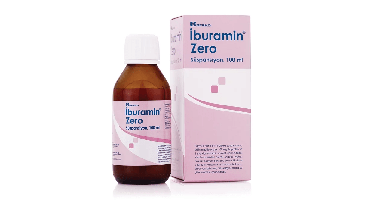 لماذا يستخدم دواء iburamin zero