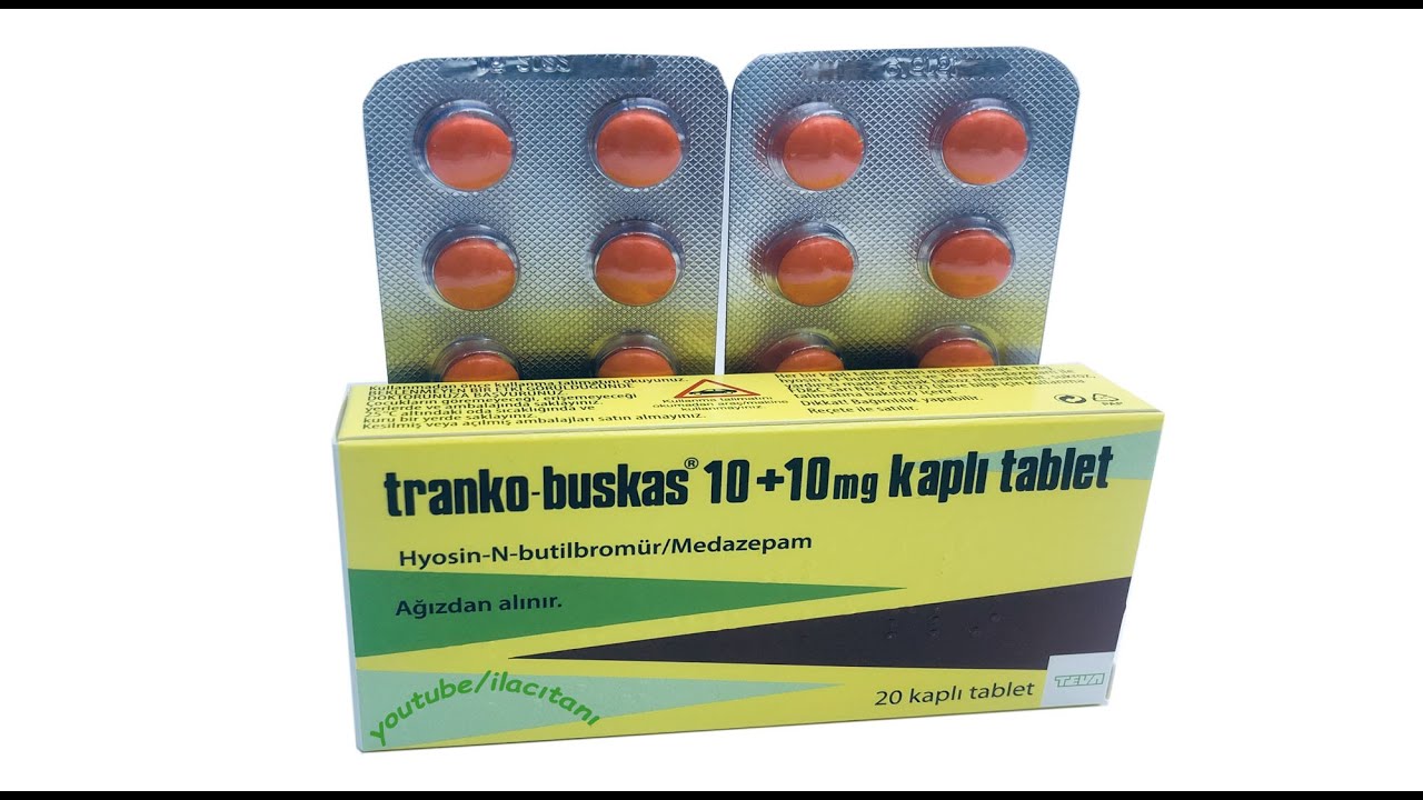 لماذا يستخدم دواء tranko buskas 10+10